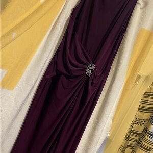 Ralph Lauren Plum Evening Gown